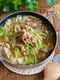 簡単♩大満足♩豚バラと白菜の胡麻味噌スープ