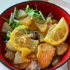 舞子の作ってみた!投稿(【子供ウケ抜群！】ぶりと大根のガリバタレモン醤油丼)