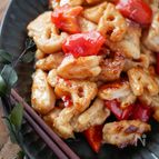 【鶏ナンコツとれんこんのカリカリ焼き】箸が止まらない‼︎
