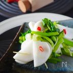 生姜風味のかぶの浅漬け【食塩なし】うま味は２つの調味料のみ