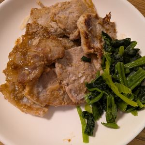 かめちゃきの作ってみた!投稿(【豚ロースごまニンニク味】ご飯がすすむ！柔らかさにびっくり！)