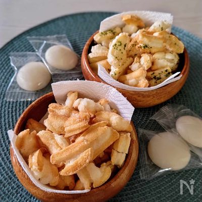 【おかき】鏡開きは手作りおかき。手作りするとすごく美味しい!