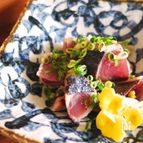 鰹のタタキ～柚子塩風味～