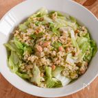 やみつき！納豆とレタスのチャーハン