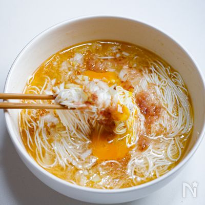 混ぜるだけ！旨だしそうめん