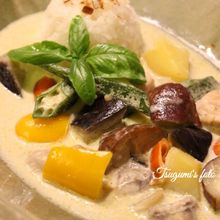 子供も食べれる♡本格タイ風グリーンカレー