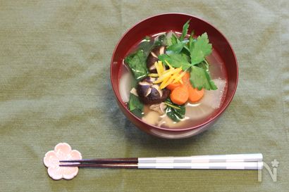 野菜たっぷりヘルシーお雑煮