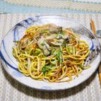 牡蠣だし醤油で味付け「牡蠣焼きそば」