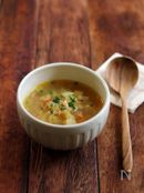 たっぷり野菜のカレースープ。