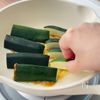 8割ほったらかし*ズッキーニのカレーソテーの工程3