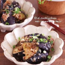 なすだけ！レンチン１発副菜＊なすの味噌煮風レンジ蒸し♡