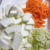 【玉ねぎ麹×煮る】とっろとろ！夕顔のあんかけの工程1