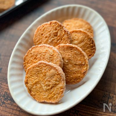 【豆腐クッキー】牛乳・卵不要◎トースターで簡単に