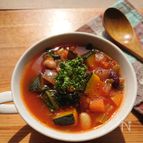 緑黄色野菜のミネストローネ