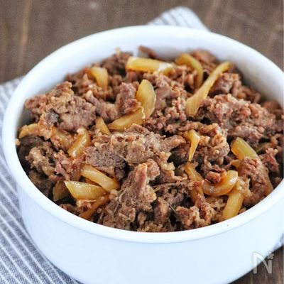 レンジでしみしみ!色々使える【牛こましぐれ煮】