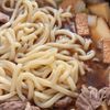 ワンパンで大満足🤤『すき焼き風月見うどん』の工程3