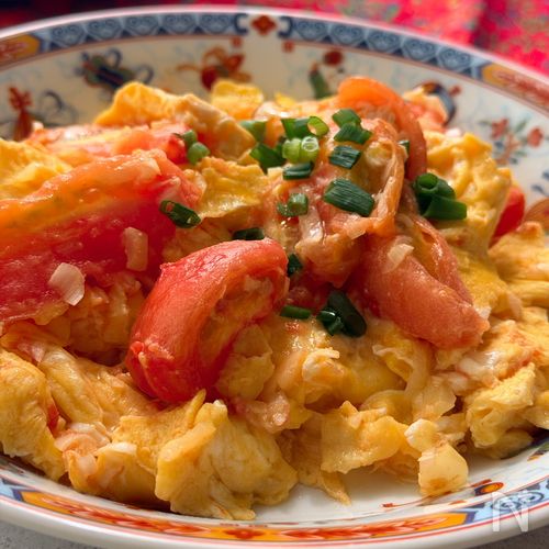 10分で簡単！ 中華の家庭料理 【トマト卵炒め】