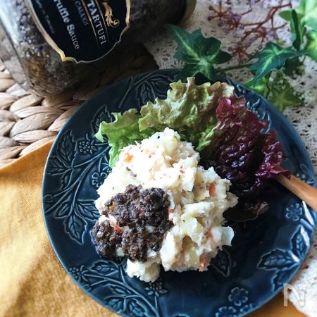 コストコのトリュフソースで トリュフのポテトサラダ By Maina 米山真衣 レシピサイト Nadia ナディア プロの料理家のおいしいレシピ