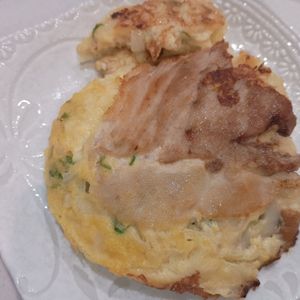 milkの作ってみた!投稿(【豆腐お好み焼き】小麦粉不使用★カリッとふんわりヘルシー)