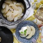 秋の味覚スイーツ　アレンジ万能【梨のコンポート】