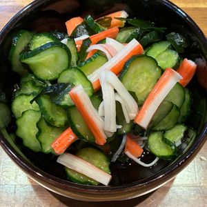 くだもの大好き🧡の作ってみた!投稿(【きゅうりとワカメの酢の物】もう味付けに迷わない！)