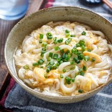 ふわとろ♡鶏卵うどん【#簡単 #材料2つ #包丁不要】