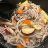 だし香る♪【ほっこりさつまいもの豚汁風豆乳スープ】の工程3
