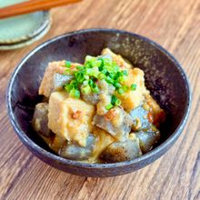 【ピリ辛味噌煮】厚揚げ×こんにゃくで満足♪お肉なしでも◎