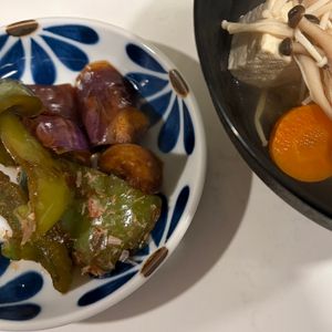 1505935の作ってみた!投稿(味がしみしみ！なすとピーマンの甘辛煮)