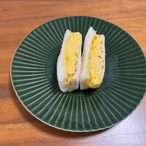 こむぎの作ってみた!投稿(やさしい味のふわとろ卵サンド)