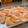 春キャベツとむね肉のせいろ蒸しの工程1