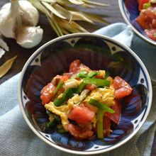 トマトと卵の中華炒め