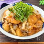 材料３つでご飯がすすむ♪【鶏むね肉のみぞれ煮】