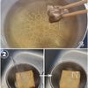 豚バラと鶏団子のWメインとたっぷりキャベツの塩鍋の下準備