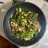 【小松菜と豚ひき肉のとろみ炒め】手頃な食材で♪の工程6