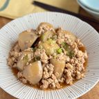 里芋と鶏ひき肉のそぼろ煮【ほっこりするおいしさ♪】