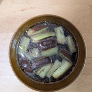 ゆいの作ってみた!投稿(【なすとベーコンのスープ】簡単！とろ〜り香ばしい♪)