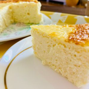 ma_miiの作ってみた!投稿(ぷるぷる♪水切りヨーグルトでスフレヨーグルトケーキ)