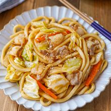【息子大絶賛！ホルモンうどん】がっつり/やみつきレシピ