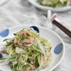 大根とツナのねぎ塩サラダ