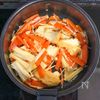【人参と絹揚げのしょうが味噌スープ】スッキリ栄養満点レシピ！の工程2