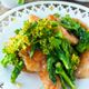 【鶏肉と菜の花のコク旨オイスター炒め】絶品タレでご飯が進む！
