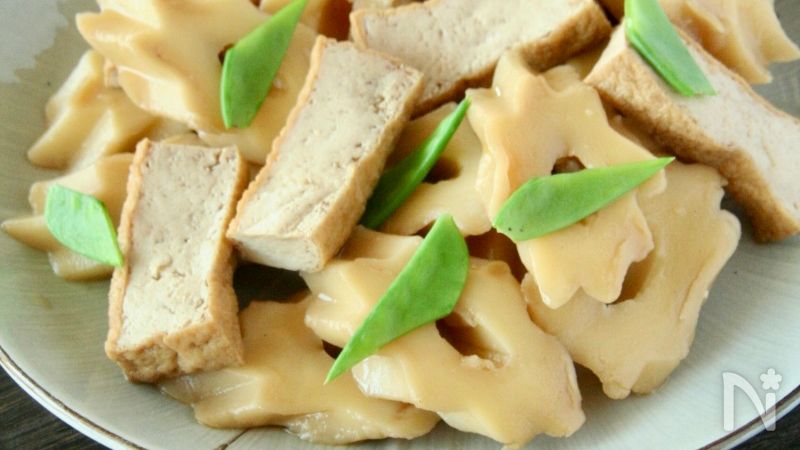 味しみしみ！ちくわぶと厚揚げの甘辛煮 | レシピサイトNadia