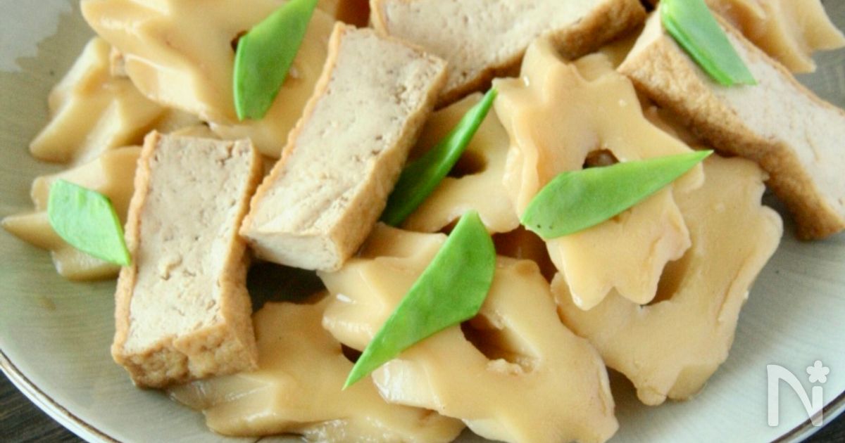 味しみしみ！ちくわぶと厚揚げの甘辛煮 | レシピサイトNadia