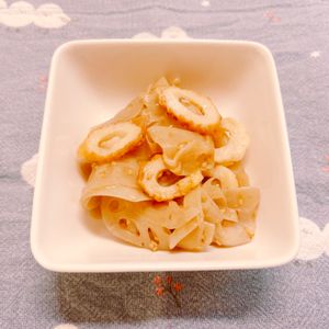 ビートの作ってみた!投稿(【シャキッシャキッ！レンコンとちくわのさっぱり中華マリネ】)