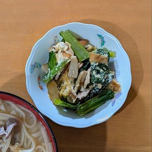 かおちゃんの作ってみた!投稿(あと1品に☆『小松菜とエリンギのバター醤油炒め』)