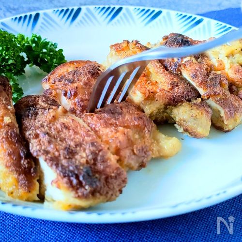 ピリ辛香ばしい!【鶏もも肉の柚子胡椒焼き】