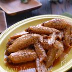 さっぱり甘辛！＊手羽先のレモン照り煮＊