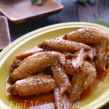 さっぱり甘辛!*手羽先のレモン照り煮*