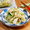 鶏ハムと大根・きゅうりのさっぱりしょうが入りサラダの工程3